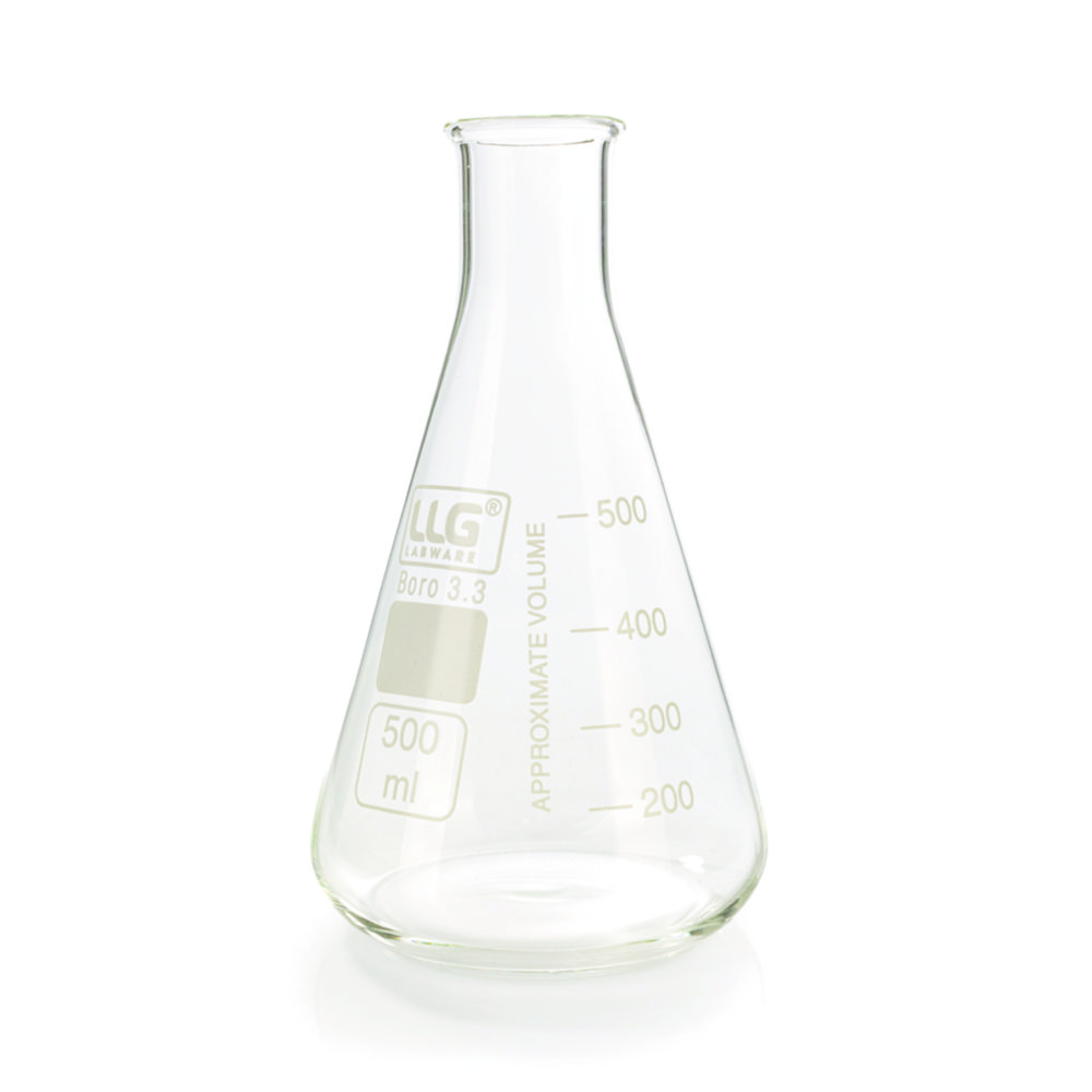 LLG-Erlenmeyerove banky, úzke hrdlo, boro 3.3