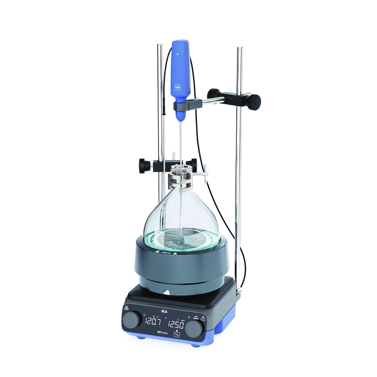 Magnetický miešač s ohrevom RCT basic Synthesis Solution 1000, sada