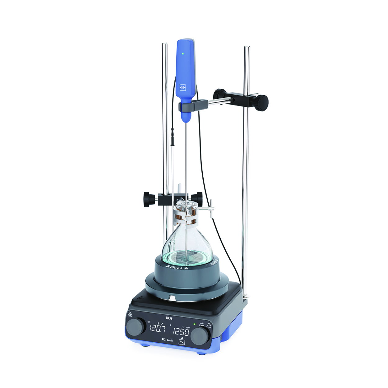 Magnetický miešač s ohrevom RCT basic Synthesis Solution 250, sada