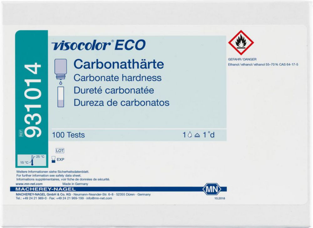 Testovacie súpravy <i><sup>VISOCOLOR®ECO</sup> na </i>analýzu vody