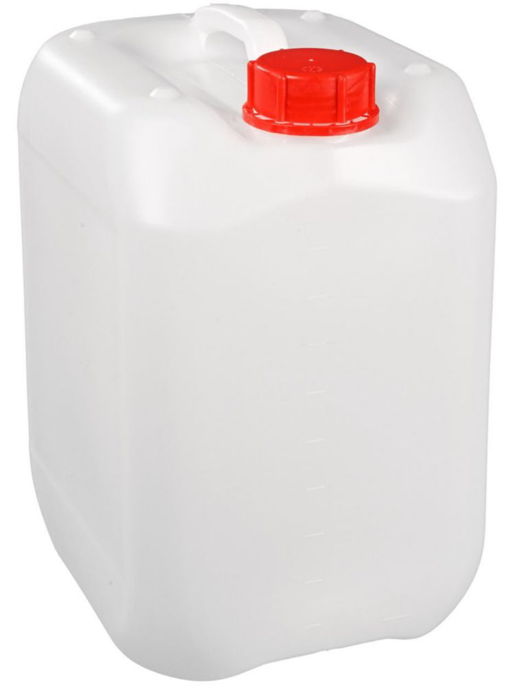 Kanistre z HDPE, s uzáverom, ktorý sa nedá otvoriť