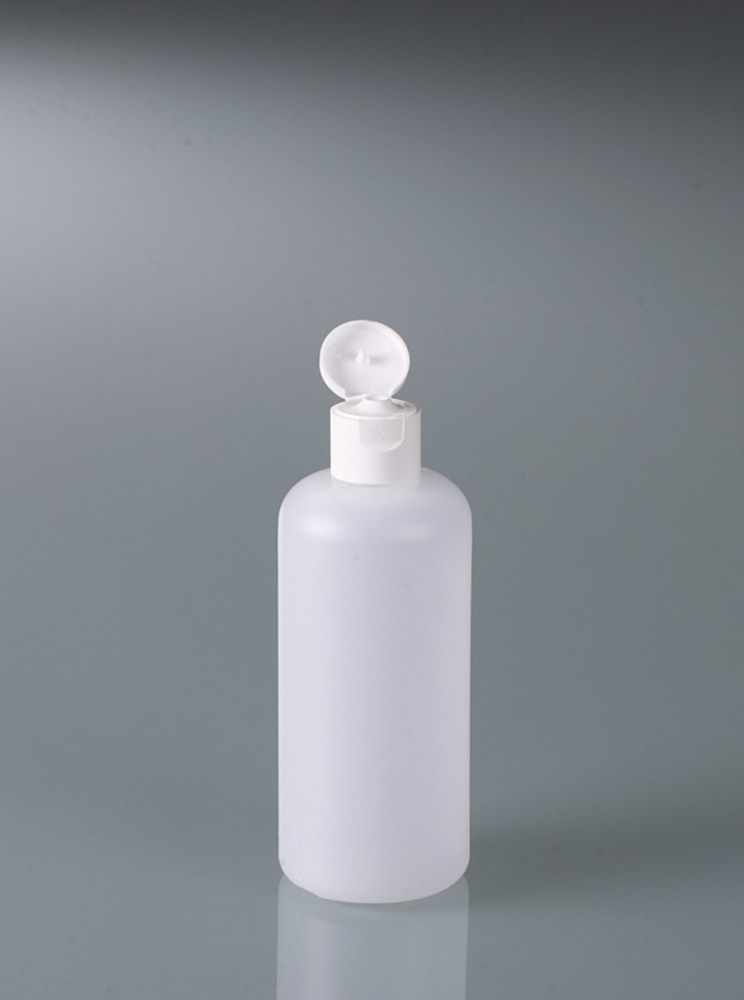 Okrúhle fľaše, HDPE, s uzáverom, PP