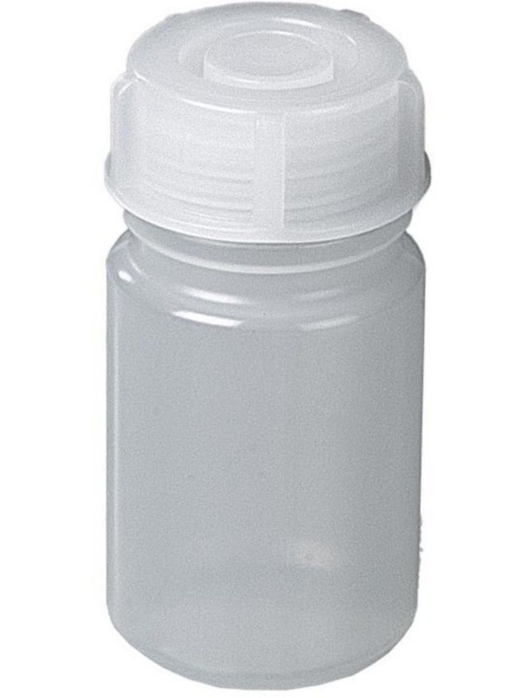 Fľaša so širokým hrdlom, LDPE, priehľadná