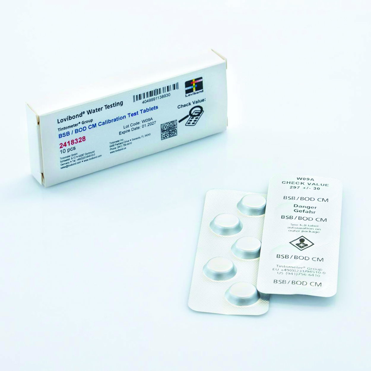 Chemikálie pre systém merania BOD BD 600/606
