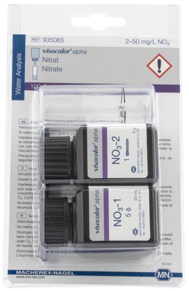 Testovacie súpravy, <i><sup>VISOCOLOR®alpha</sup> na </i>analýzu vody