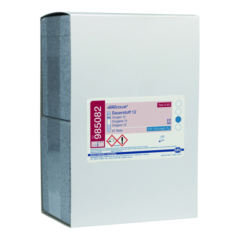 Testy skúmaviek <sup>NANOCOLOR® </sup>Oxygen