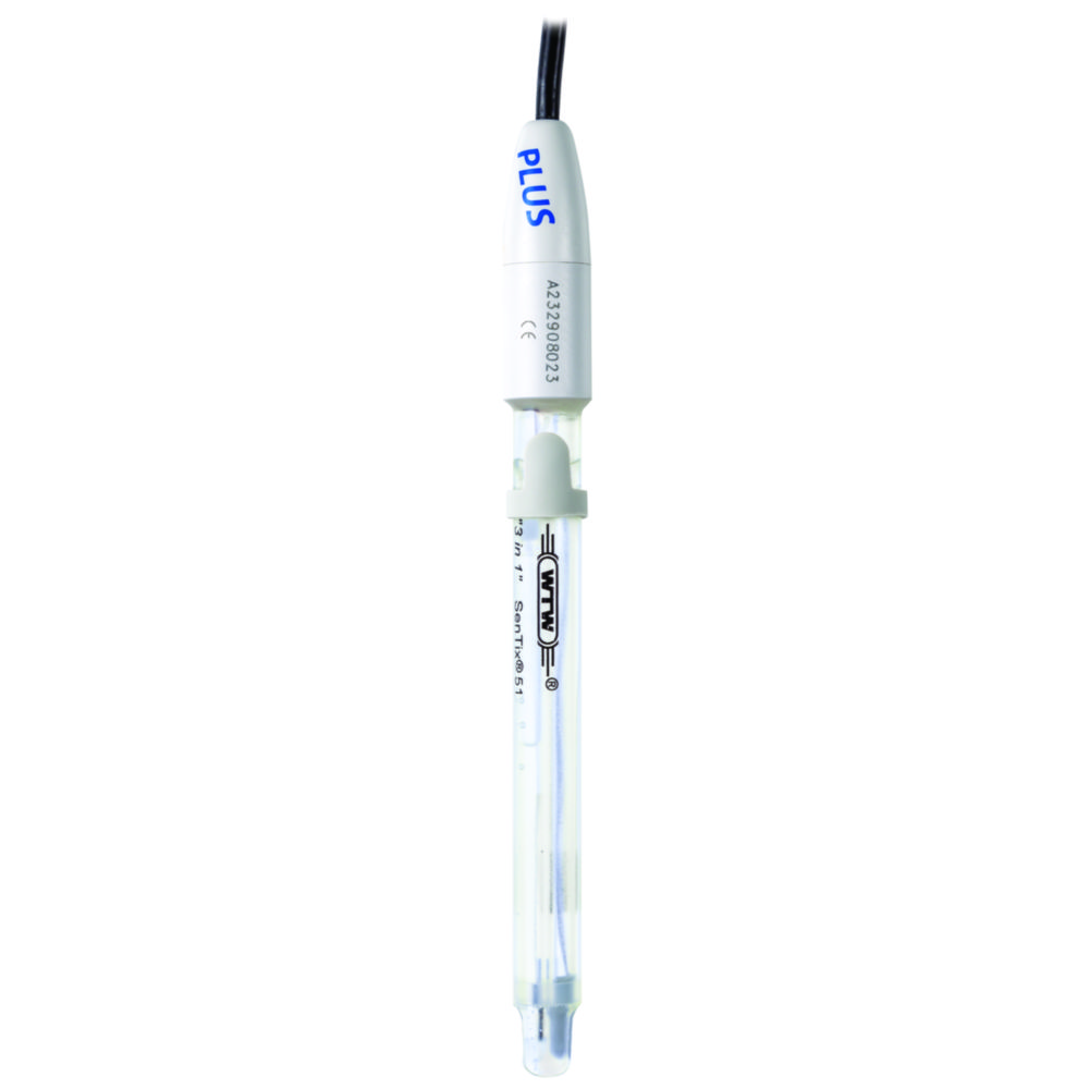 Kombinované pH elektródy, tekutý elektrolyt, <sup>SenTix®</sup> <sup>51/SenTix®</sup> 52, plniteľné