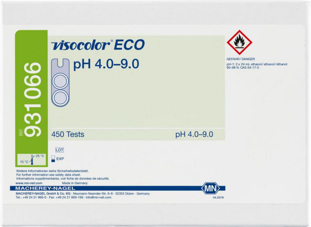 Testovacie súpravy <i><sup>VISOCOLOR®ECO</sup> na </i>analýzu vody