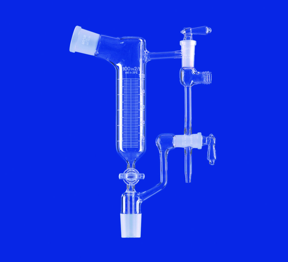 Destilačné prijímače na Anschütz-Thiele, ohýbané, <sup>DURAN®tubing</sup>