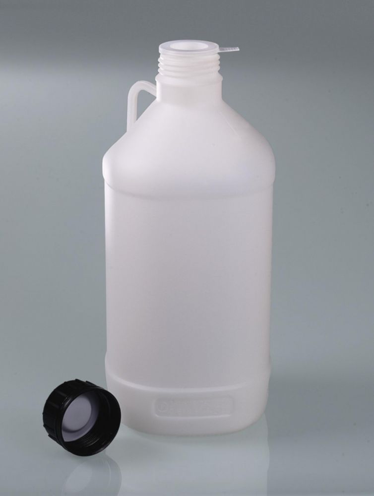 Fľaše so skrutkovacím uzáverom, HDPE, so schválením OSN