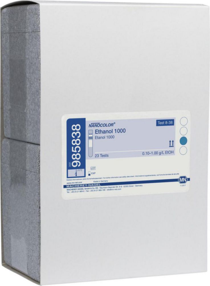 Testy skúmaviek <sup>NANOCOLOR® </sup>Ethanol