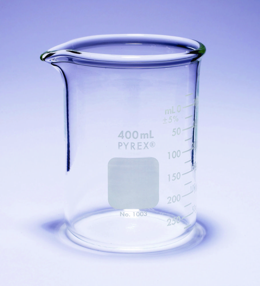 Kádinky, nízky tvar, ťažký, <sup>Pyrex®</sup>