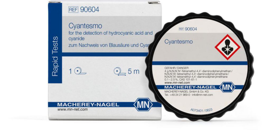 Kvalitatívne testovacie dokumenty Cyantesmo
