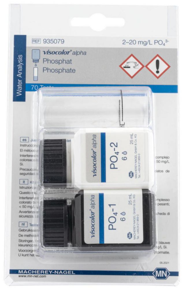 Testovacie súpravy, <i><sup>VISOCOLOR®alpha</sup> na </i>analýzu vody