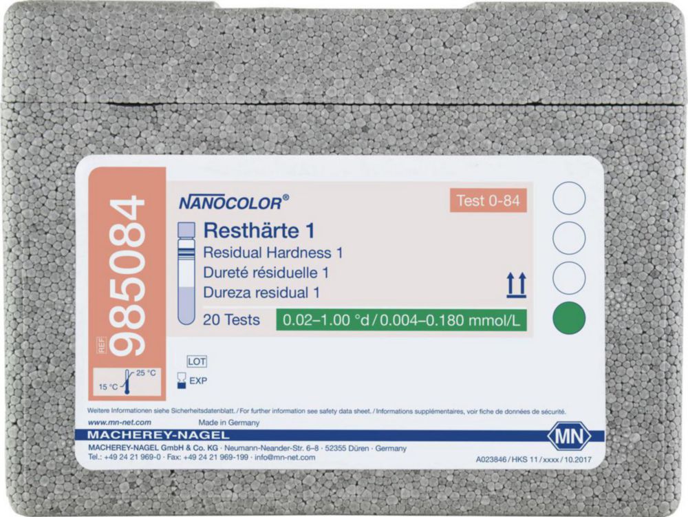 Skúšky tvrdosti <sup>NANOCOLOR® </sup>
