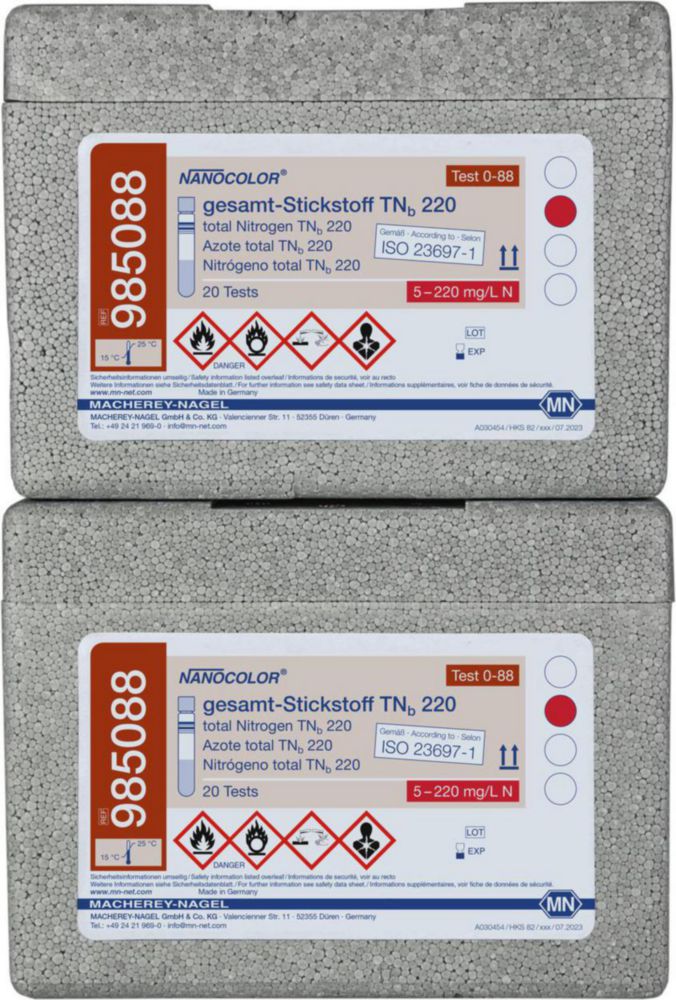 Testy skúmaviek <sup>NANOCOLOR® </sup>Nitrogen