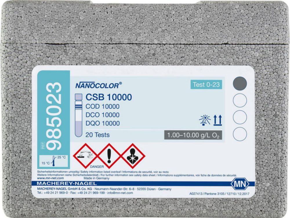 Skúmavky <sup>NANOCOLOR® </sup>COD
