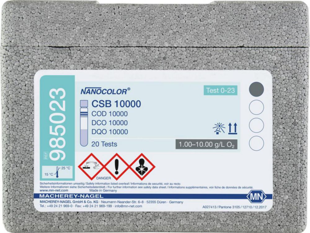 Skúmavky <sup>NANOCOLOR® </sup>COD