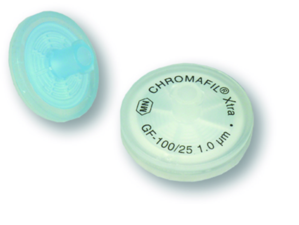 Striekačkový filter <sup>CHROMAFIL®</sup>, sklenené vlákno (GF)
