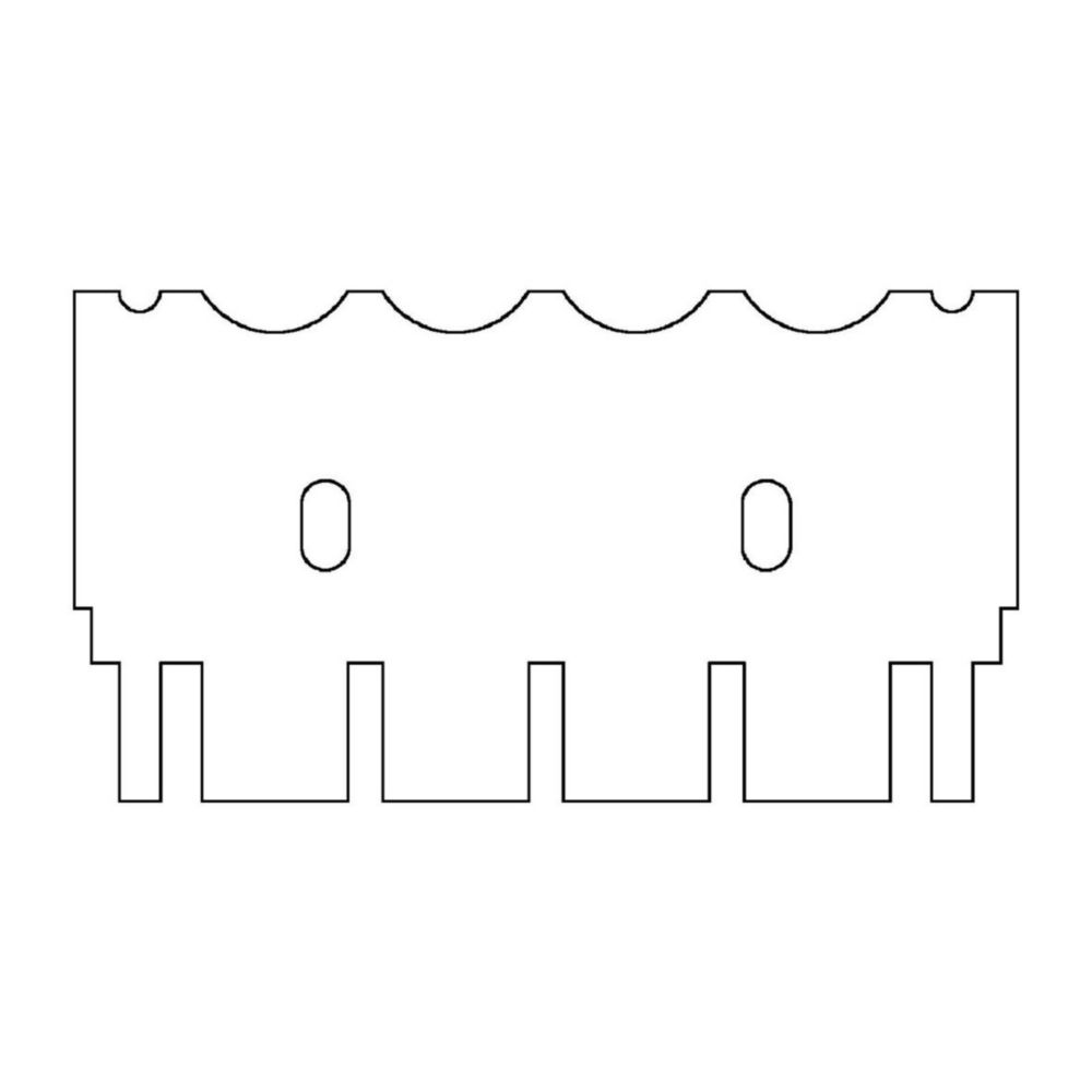Prípravné hrebene pre nádrž na gélovú elektroforézu MultiSUB Mini