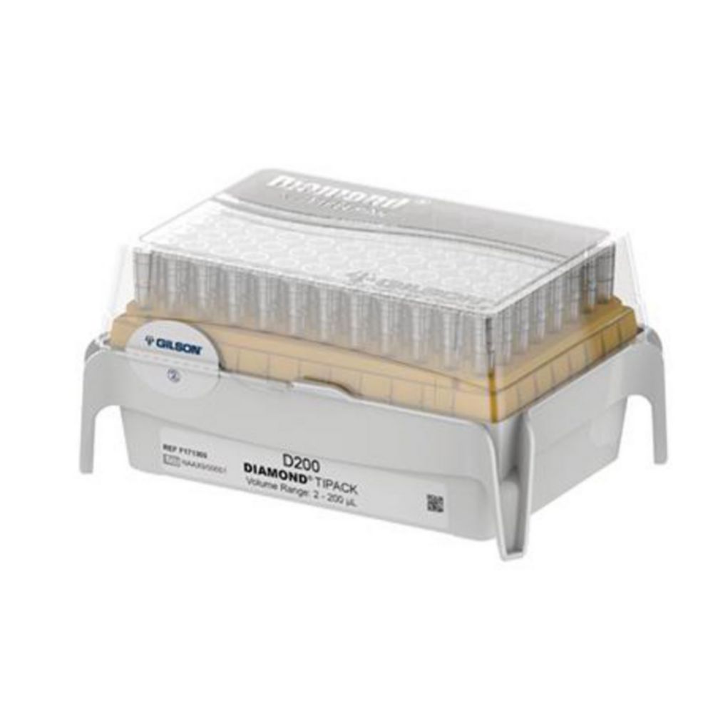 Pipetovacie špičky PIPETMAN® DIAMOND Tips, stojany TIPACK™