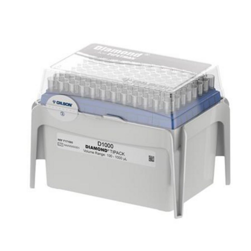 Pipetovacie špičky PIPETMAN® DIAMOND Tips, stojany TIPACK™