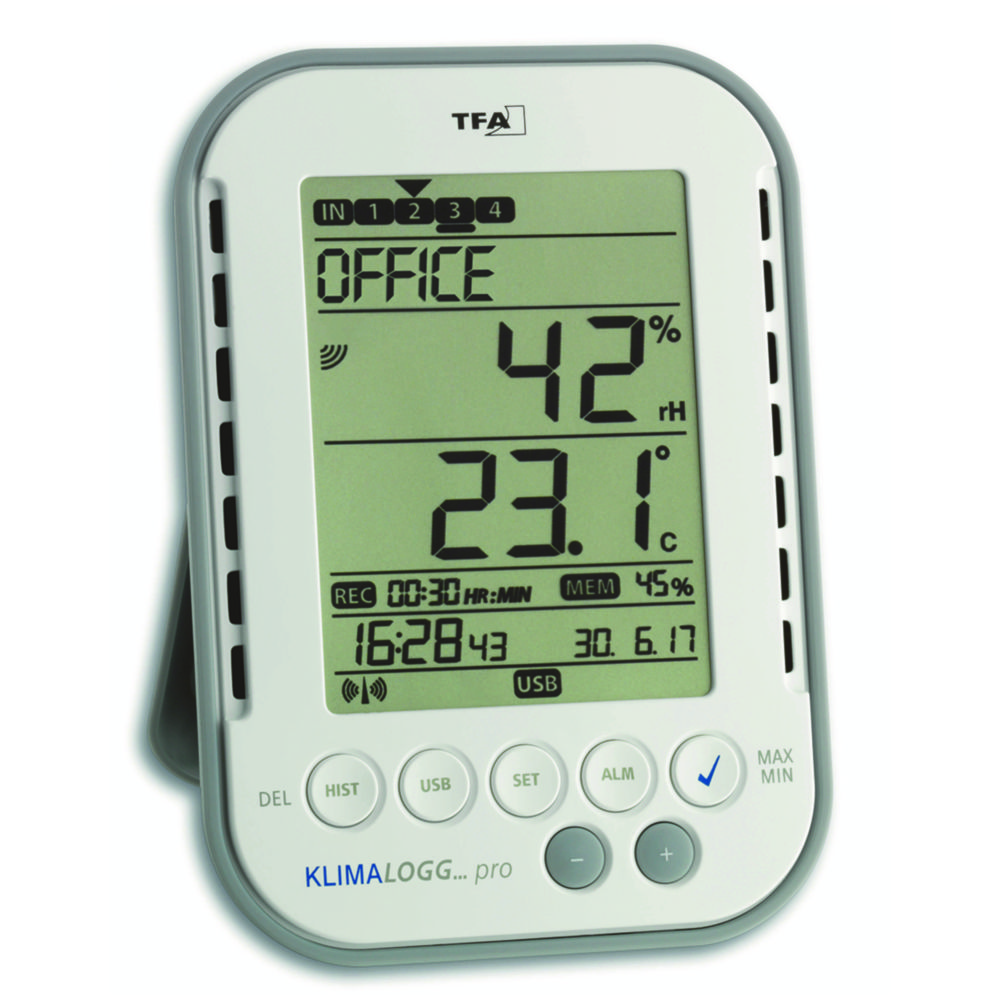 Profesionálny termo-hygrometer so záznamníkom údajov KlimaLogg Pro