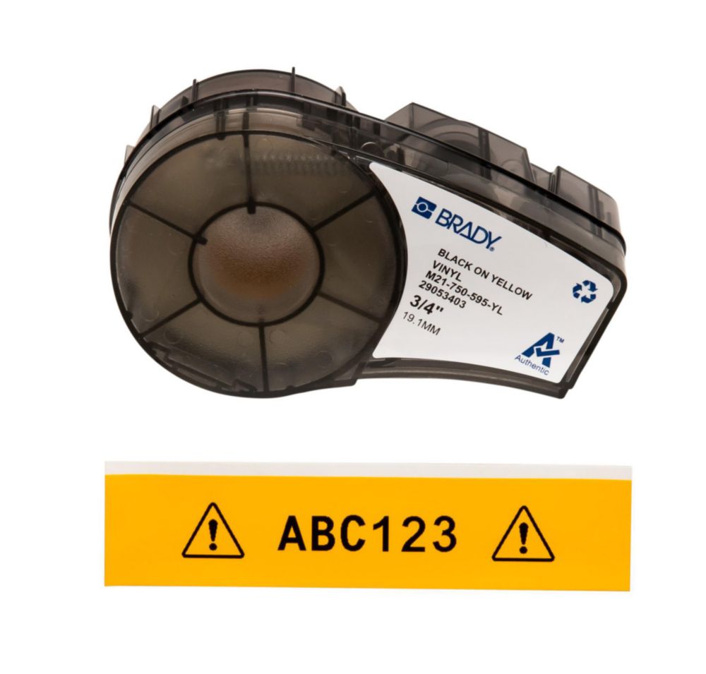 Vinyl label tape for label printer M210/M210-LAB