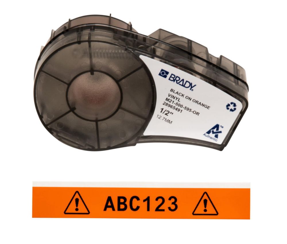 Vinyl label tape for label printer M210/M210-LAB