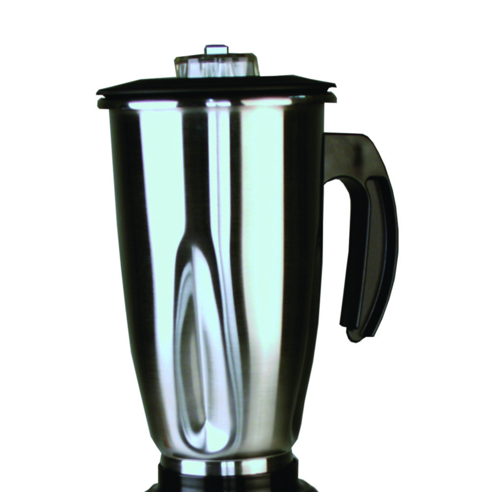 Miešacie nadstavce s vekom pre laboratórny mixér <sup>MICROTRON®</sup>, nehrdzavejúca oceľ