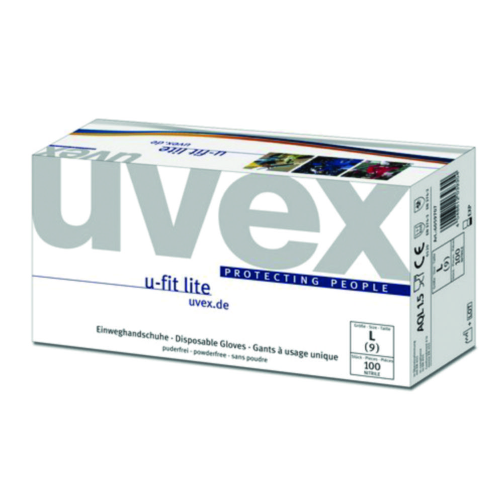 Jednorazové rukavice uvex u-fit lite, nitril