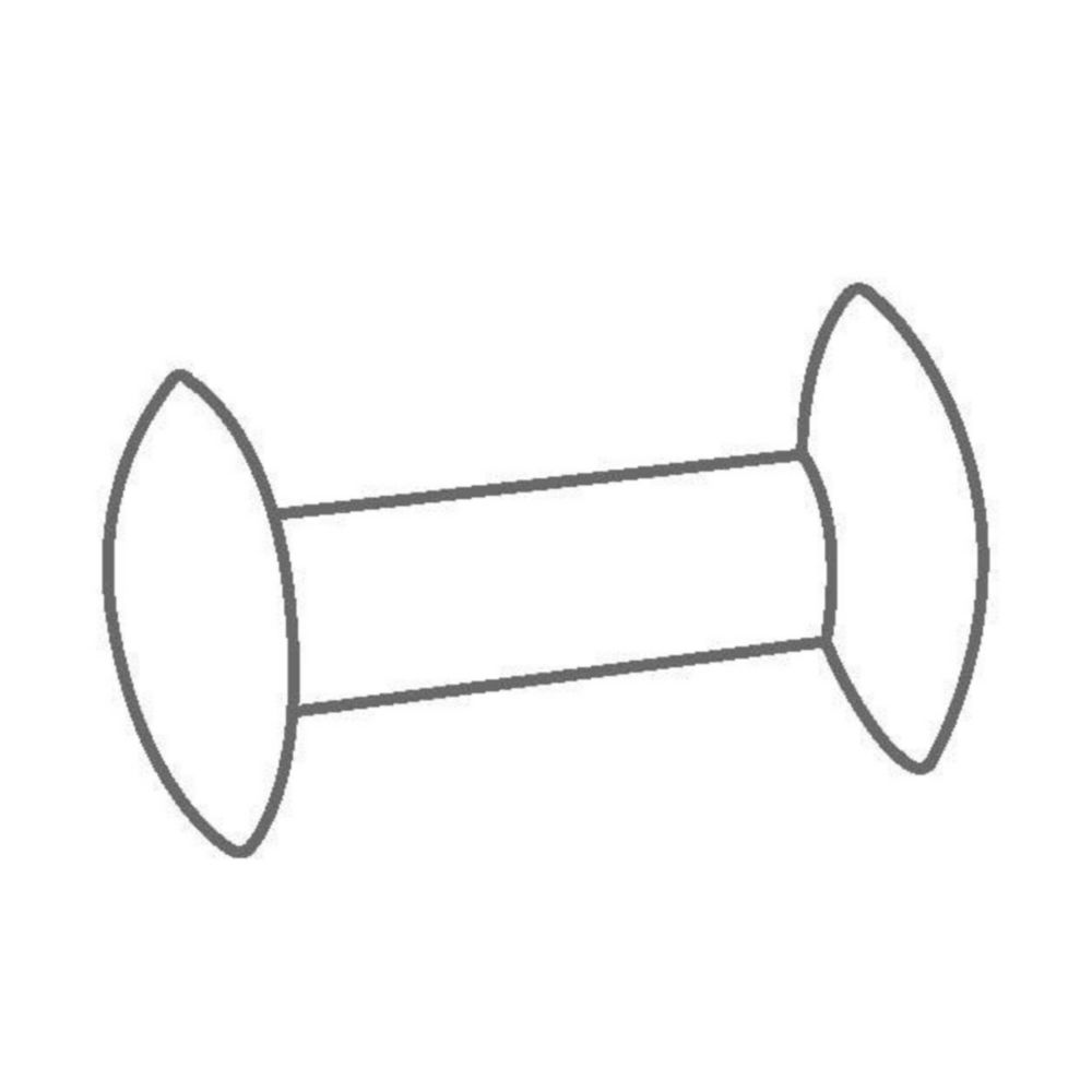 Magnetické miešadlá <sup>Ikaflon®</sup>, kosť, PTFE