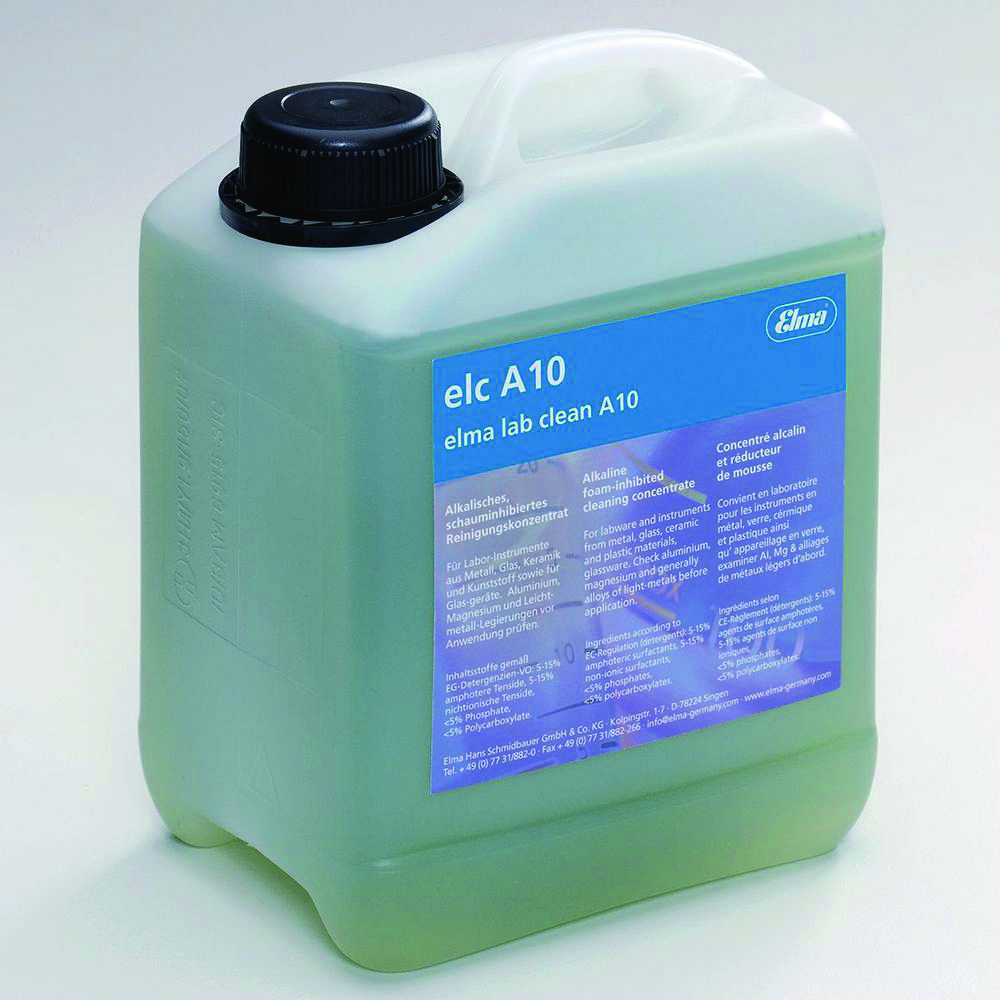 Koncentrát pre ultrazvukové kúpele elma lab clean A10
