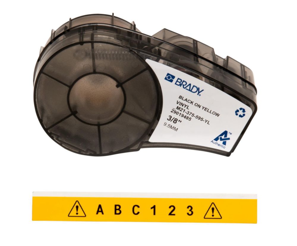 Vinyl label tape for label printer M210/M210-LAB