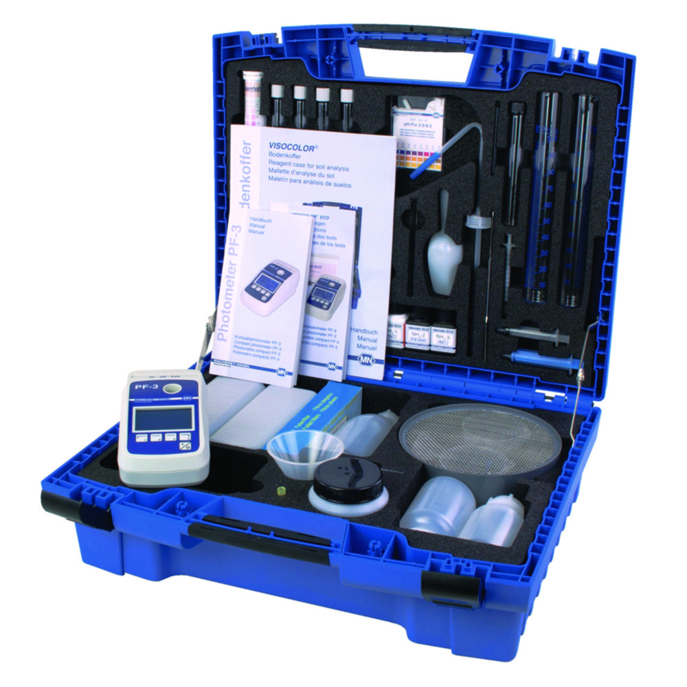 <i>VISOCOLOR</i><sup>®</sup> súprava reagencií na analýzu pôdy s fotometrom PF-3 Soil