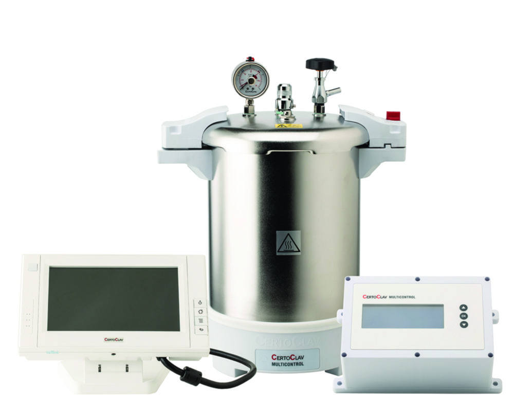 Laboratórne autoklávy CertoClav MultiControl 2