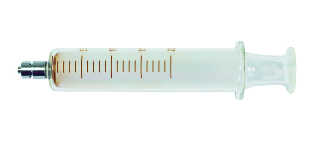 LLG-Glass-Syringes, borosilikátové sklo
