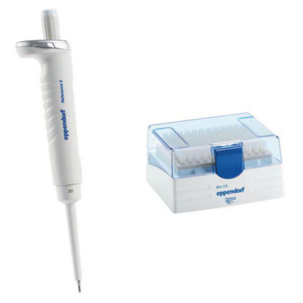 Jednokanálové mikrolitrové pipety Eppendorf <sup>Reference®</sup> 2 (všeobecný laboratórny produkt), variabilné