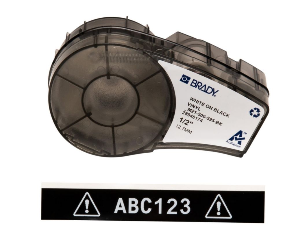 Vinyl label tape for label printer M210/M210-LAB
