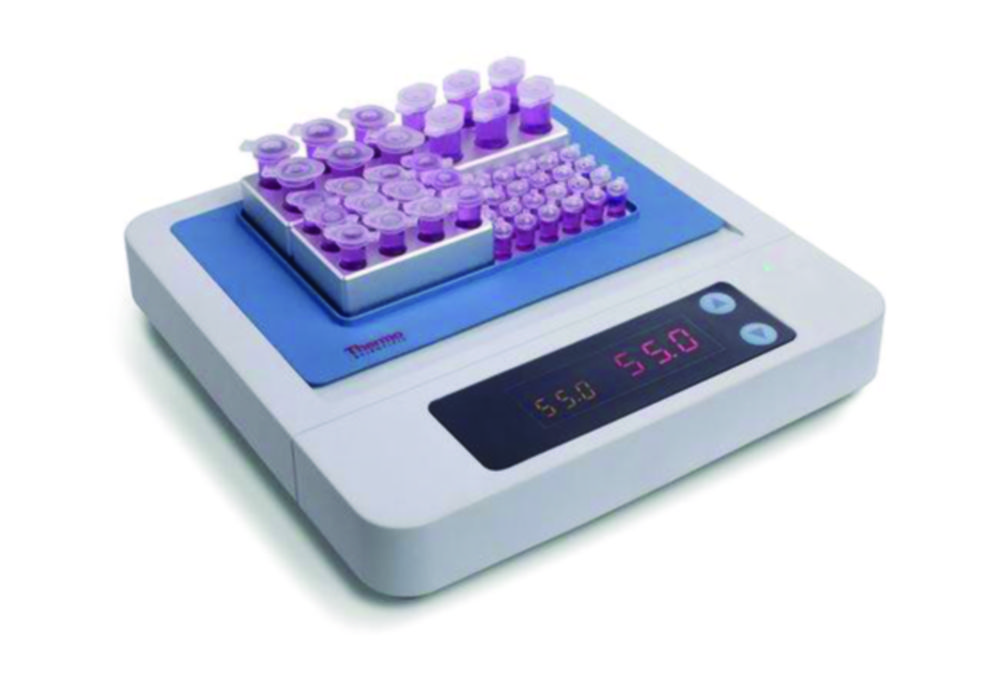 Thermo Scientific™ Kompaktný digitálny suchý kúpeľ/blokový ohrievač S a D
