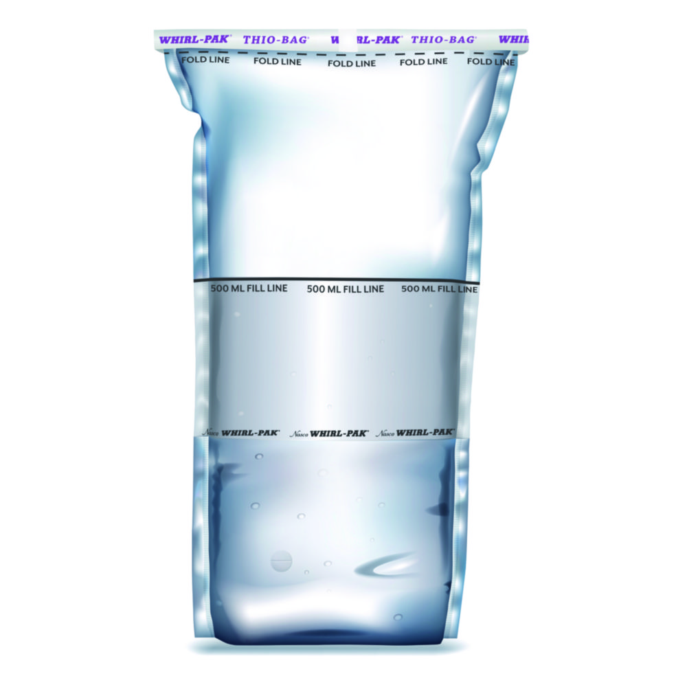 Vrecká na vzorky <sup>Whirl-Pak®</sup> Stand-Up <sup>Thio-Bags®</sup>, sterilné, voľne stojace