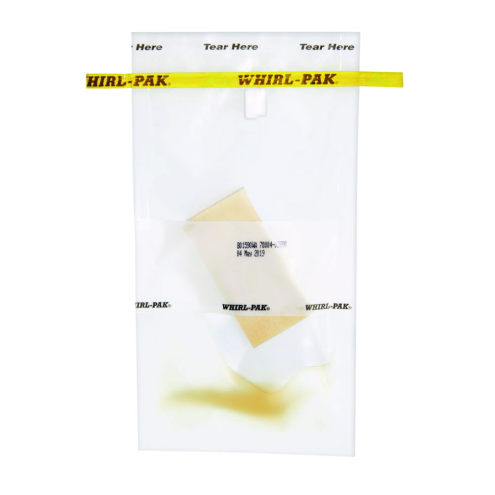 Vrecko na vzorky <sup>Whirl-Pak®</sup> PolySponge™, s PU hubkou (hydratovanou)