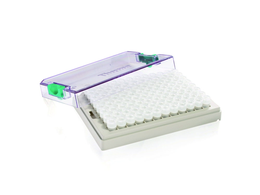 Storage tubes Matrix™ with 2D barcode, sterile, with screw cap, barcoded rack