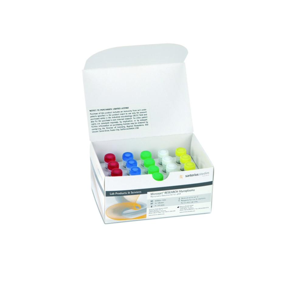 Súpravy na detekciu mykoplaziem <sup>Microsart®</sup> 