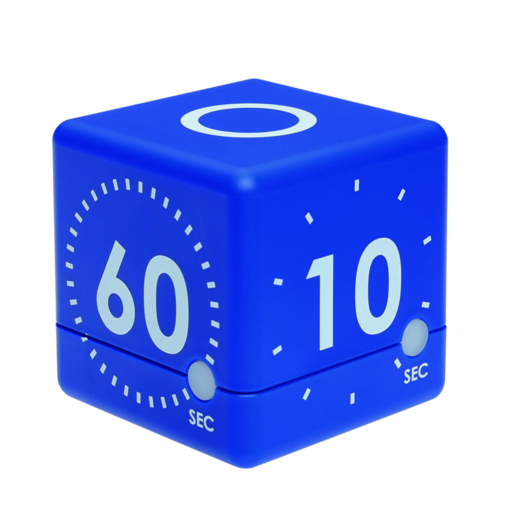 Krátkodobý časovač CUBE TIMER, modrý