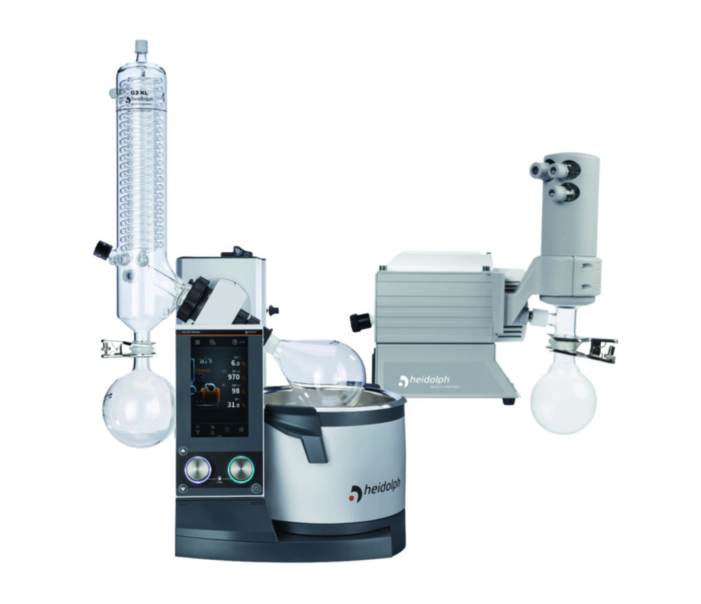 Rotačné odparovače Hei-VAP Expert Control Reaction/Extraction Package