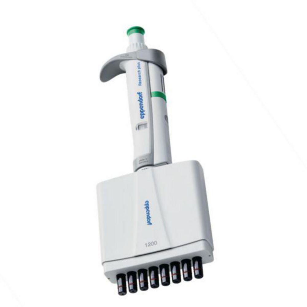 Viackanálové mikrolitrové pipety Eppendorf <sup>Research®</sup> plus (všeobecný laboratórny produkt), variabilné