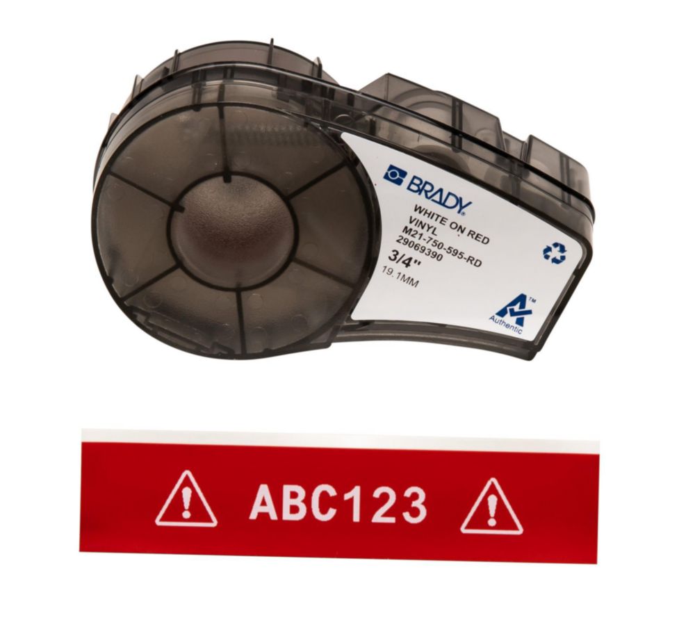Vinyl label tape for label printer M210/M210-LAB