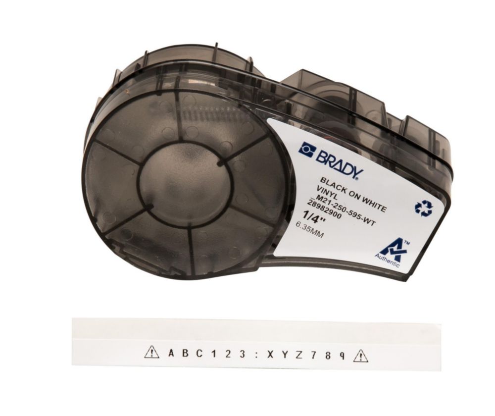 Vinyl label tape for label printer M210/M210-LAB