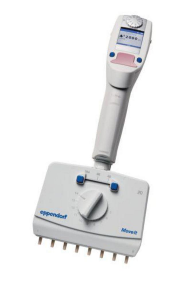 Elektronické viackanálové pipety Eppendorf <sup>Xplorer®</sup> plus Move <sup>It®</sup>